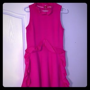 Ted Baker pink ruffle dress